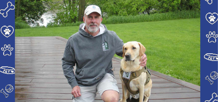 Psychiatric Service Dog for Veterans: Helping Heroes Heal by PetCerts.com