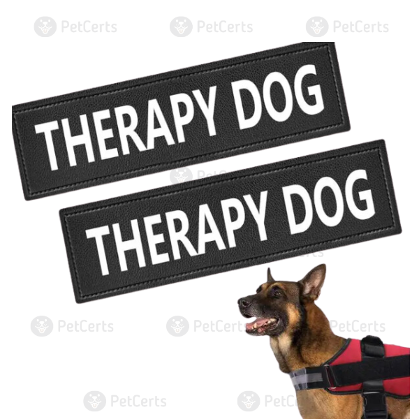 Therapy Dog Velcro Patch For Vest